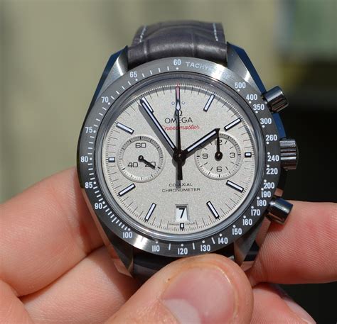 omega speedmaster grey moon.